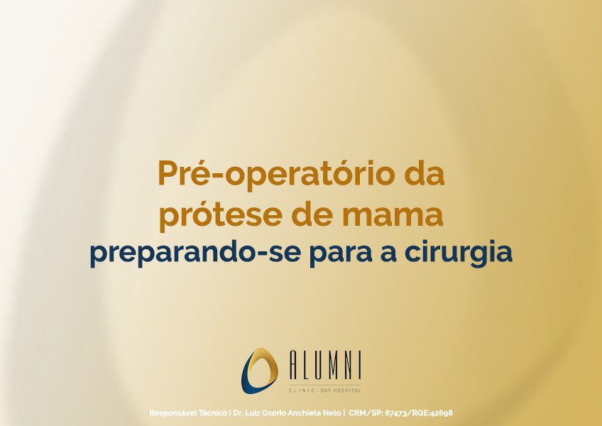 Pr Operat Rio Da Pr Tese De Mama Preparando Se Para A Cirurgia